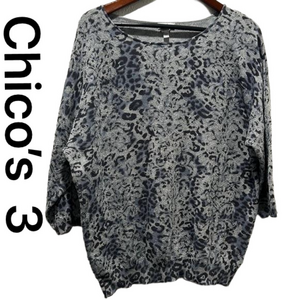 Chicos women’s top size 3 GUC